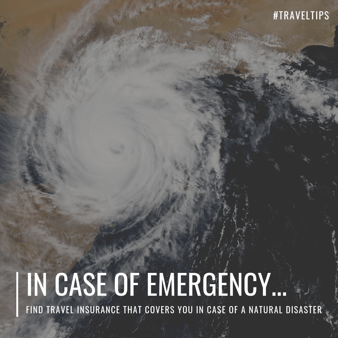 Natural Disasters Can Happen